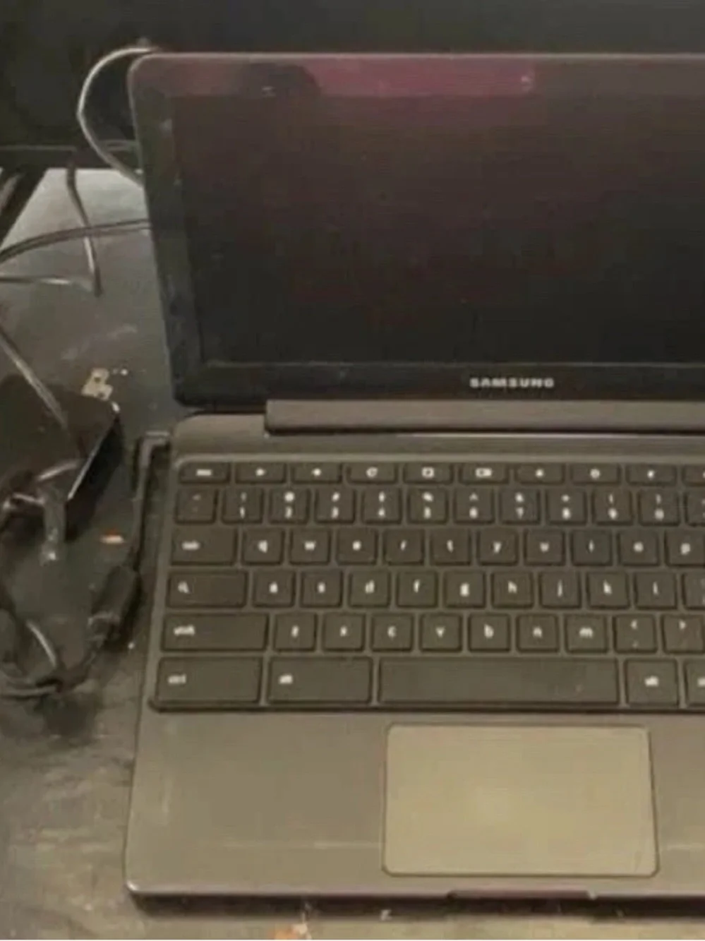 Samsung Black Chromebook 3 - Portable Chrome OS Laptop